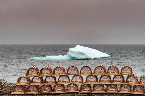 Photo of Lobster Traps in Gulf of Saint Lawrence