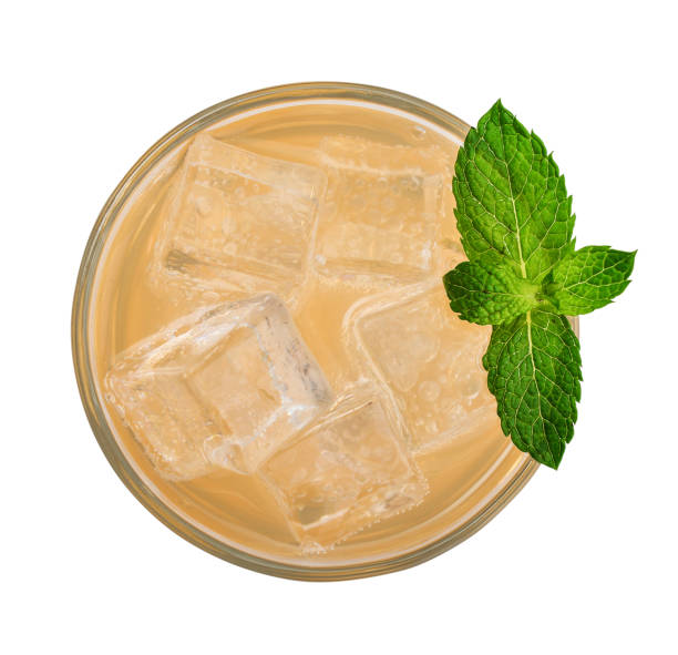 istock Glass of pink grapefruit soda drink 1000078916