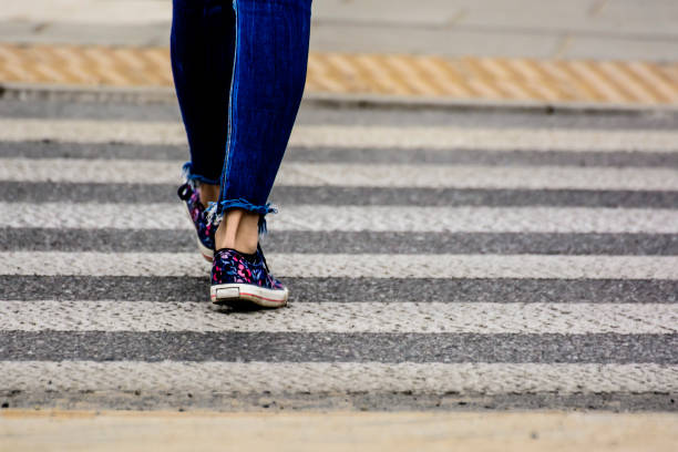 istock Go Across on the Pedestrian crossing 1000080686