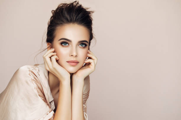 istock Studio shot of young beautiful woman 1000083874