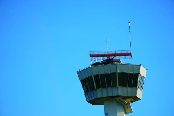 istock AERONAUTICAL RADIO's high sky tower at aitport location 1000120356