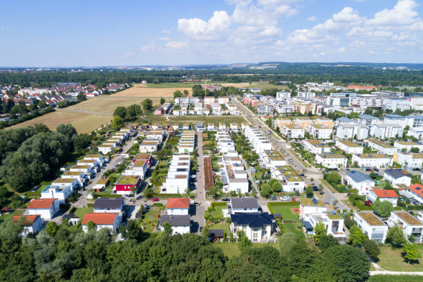 istock New Residential District, Aerial View 1000129446