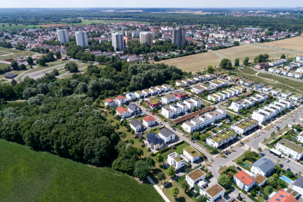 istock New Residential District, Aerial View 1000137056