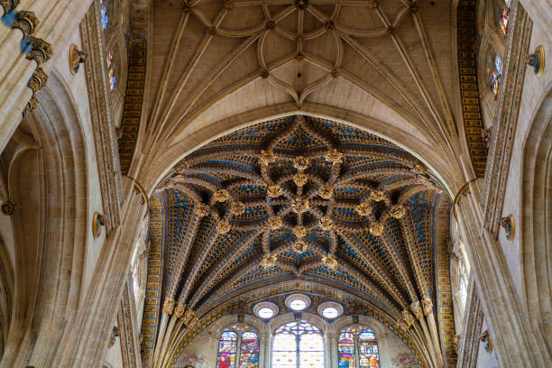 istock Ceiling cathedral of Salamanca Spain 1000188936