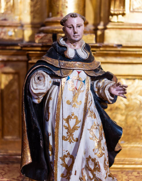 istock Priest polychrome religious figure Salamanca Cathedral 1000207782