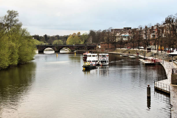 A view of the river Dee at Chester
