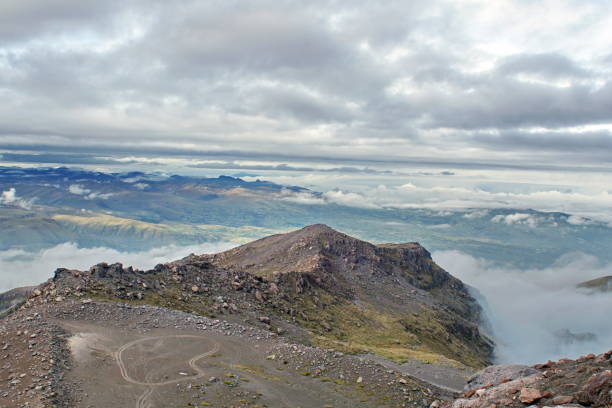 istock Desolate landscape of Cayambe Volcano 1000246376