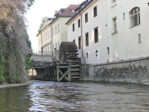 istock A view of an ancient water mill, a wheel. 1000255766