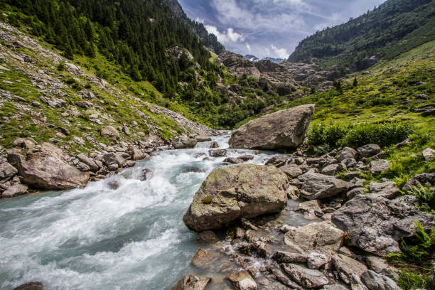 istock SWISS ALPS  NATURE. MOUNTAIN LANDCSAPE WITH BROOK 1000266368