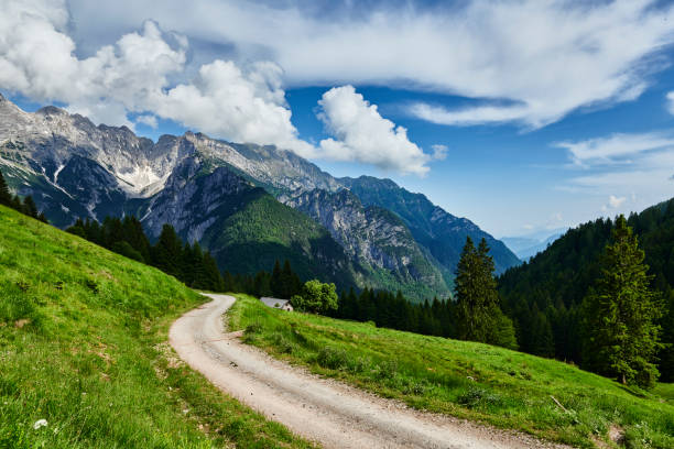 istock small mountain road in Trentino Dolomites 1000270020