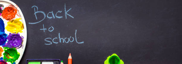 istock Back to school, school supplies 1000274670