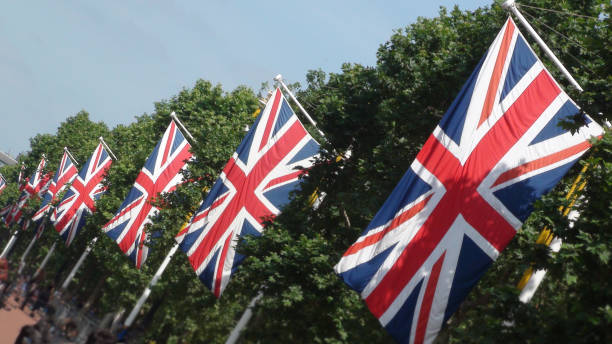 istock British Flag Scenery In London England 1000278798