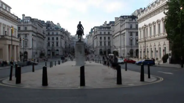 Photo of King Edward Vii On Horse Statue At Waterloo Palace In Trafalgar Square London England Europe