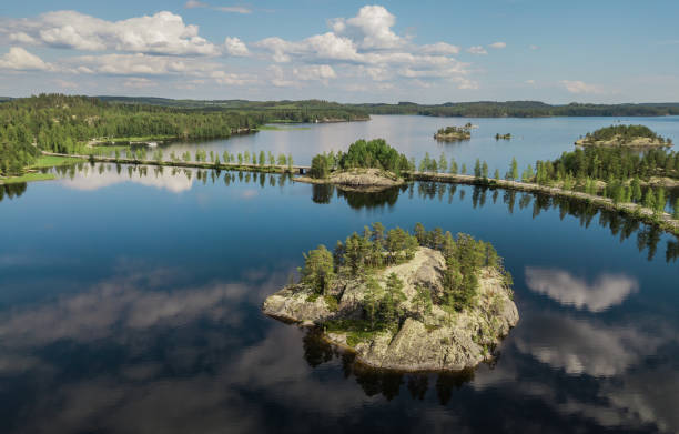 istock Wonderful landscape of Finland 1000290788