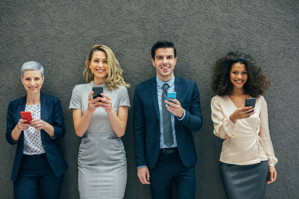 istock Business People with Corporate Digital Device 1000313558