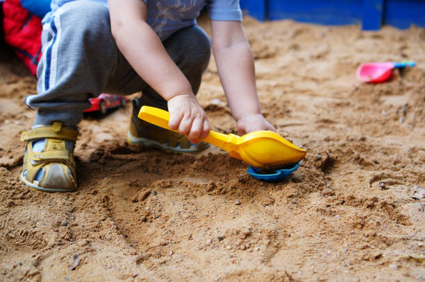 istock children's toys in the sandbox 1000315950