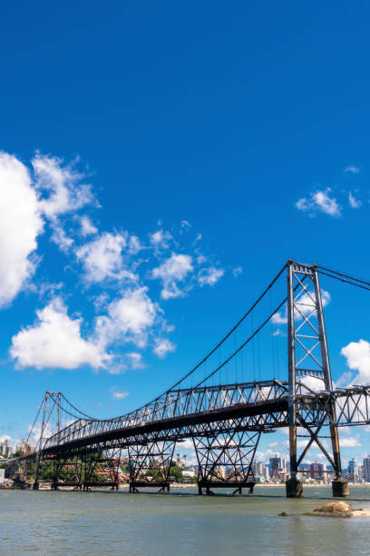 istock Hercilio of Light Bridge in Florianopolis 1000325054