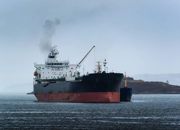 istock Refueling Oil Tanker 1000435798