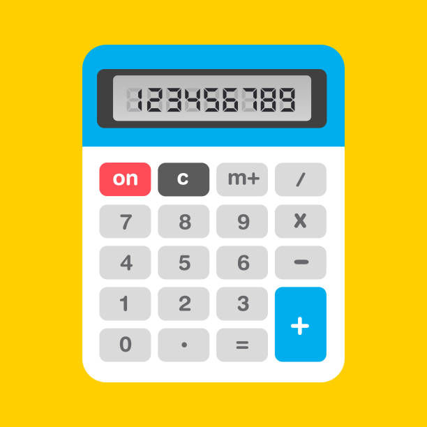 Calculator icon Calculator icon calculator illustrations stock illustrations
