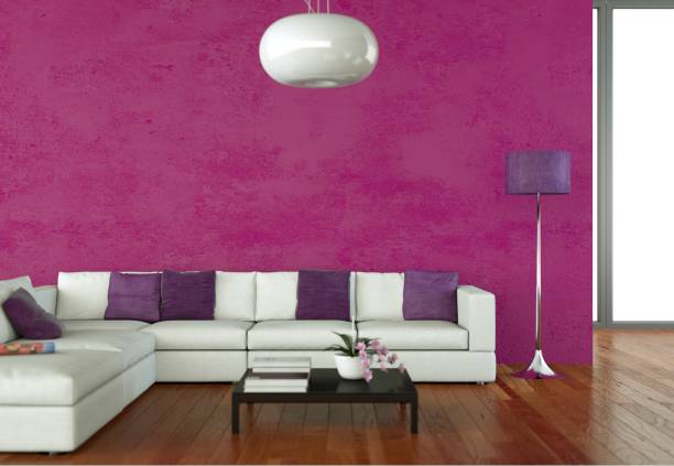 istock Bright room with white sofa and pink wall 1000621992