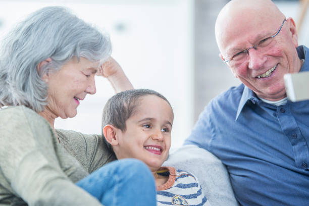 istock Grandparents taking a selfie 1000639176