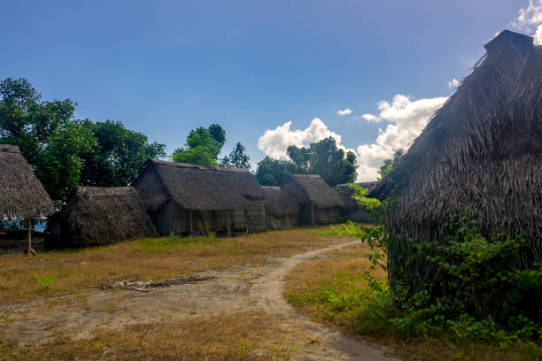 istock Old Indonesian Village 1000657634