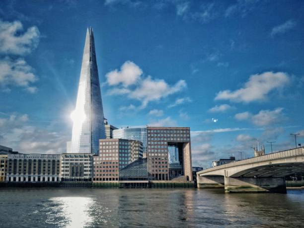 istock The Thames view with bridge and the shard 1000665784