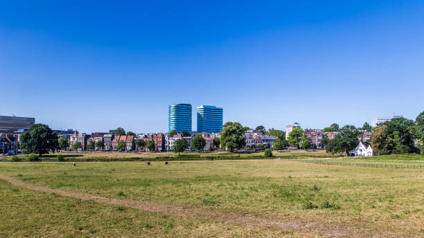 Skyline city Arnhem in the Netherlands