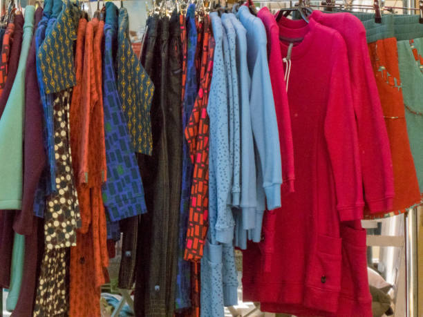 istock Vintage clothes for sale 1000731660
