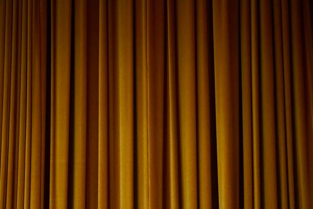 istock Theater Stage Curtain fabric 1000741828
