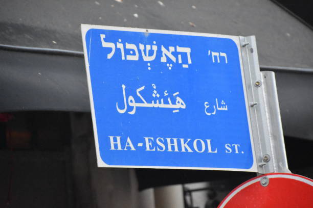 istock Street signs in Jerusalem 1000742070