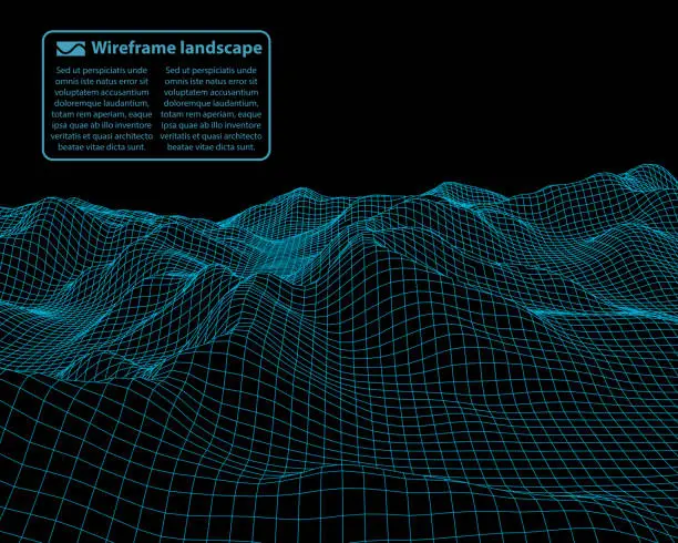 Vector illustration of Topographic map background. Grid map. Contour. Vector illustration.