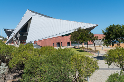 Albany, Australia - February 3, 2018: Entertainment Center, modern architecture in Albany on February 3, 2018 in Western Australia