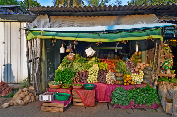 istock Greengrocer shop in Dambulla 1000768626