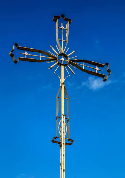 istock Beautiful metal cross 1000769102