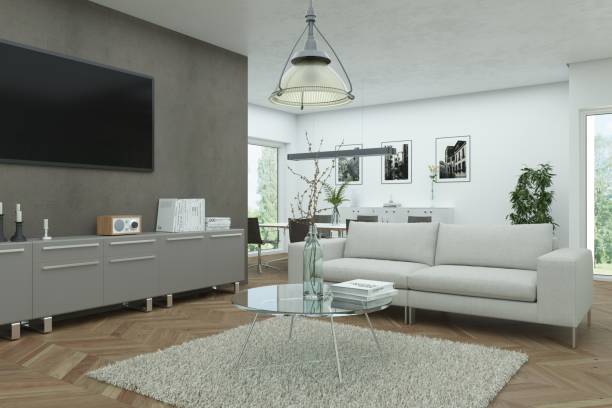 istock modern bright skandinavian interior design living room 1000770096