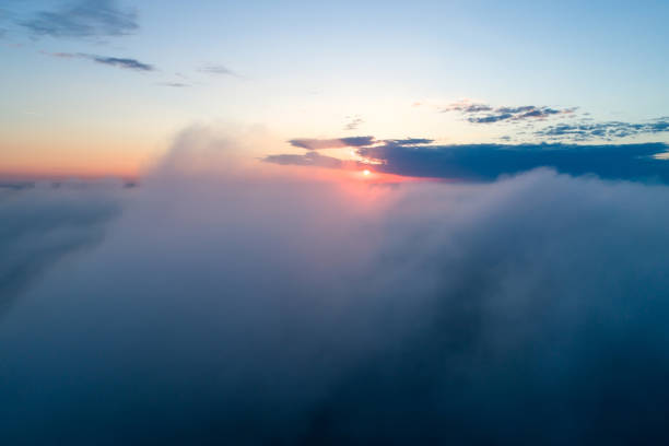 istock Sun over clouds in the morning 1000773146