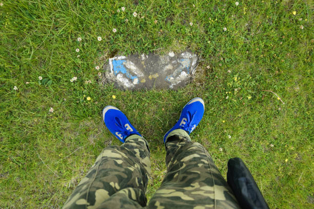 Tourist mountain track