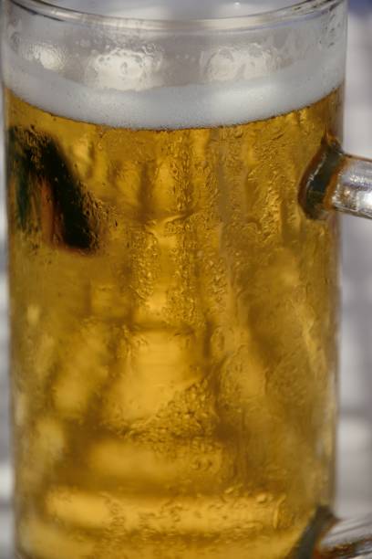 istock glass mug of draft, light beer with condensate drops 1000830782