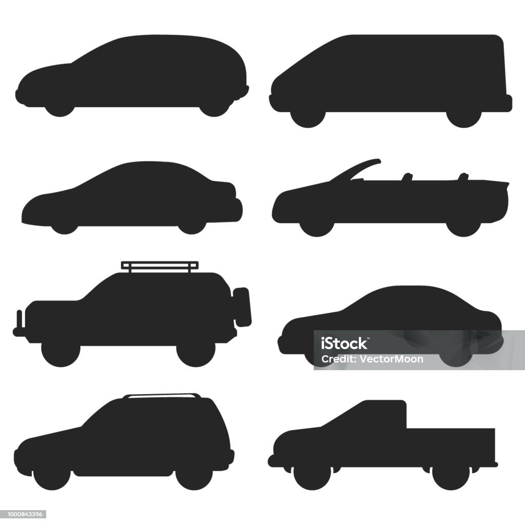Car auto vehicle transport silhouette type design travel race model technology style and generic automobile contemporary kid toy flat vector illustration Car auto vehicle transport silhouette type design travel race model technology style and generic automobile contemporary kid toy flat vector illustration. Luxury car auto wheel racing motor drive. Car stock vector