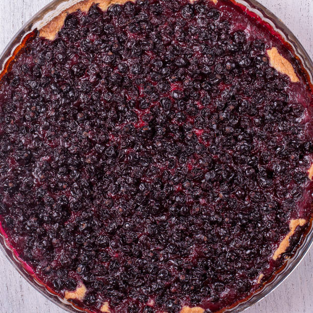 istock Homemade organic currant pie dessert ready to eat . Currant tart 1000867794