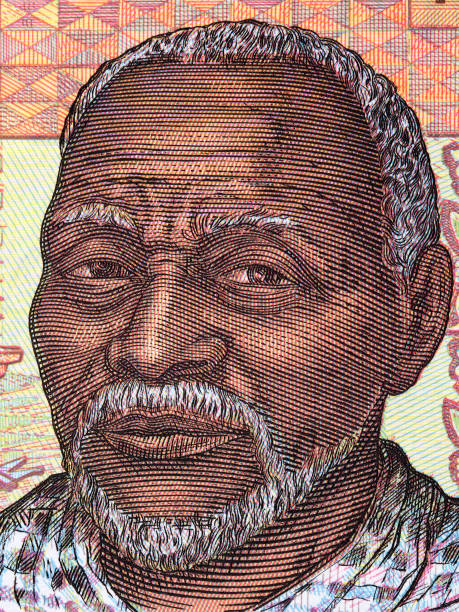 istock Old Malagasy man, a portrait 1000868054