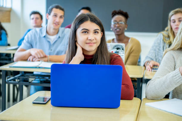 istock Woman With Laptop 1000877524