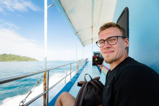 istock Tourist on ferry Koh Kradan 1000887076