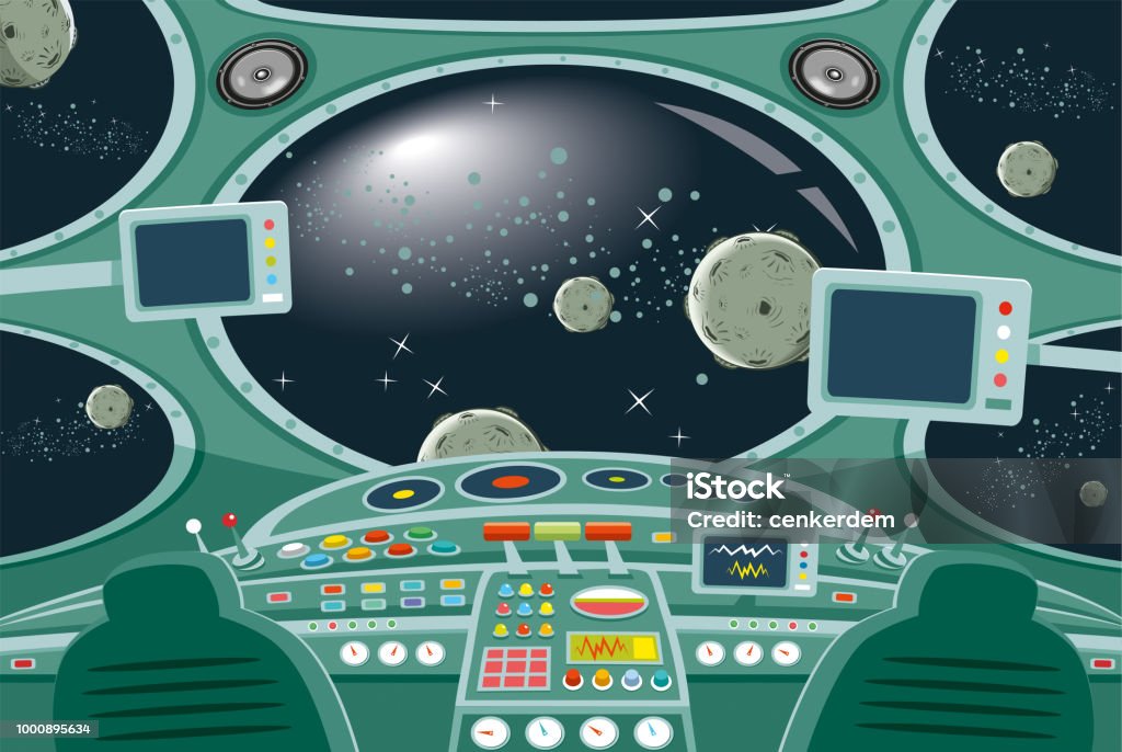 Spaceship interior Worked by adobe illustrator
included illustrator 10.eps and
300 dpi jpeg files...
easy editable vector... Spaceship stock vector