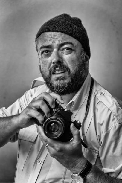 istock Vintage Photographer 1000912476