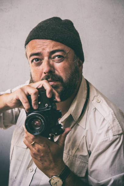 istock Vintage Photographer 1000912510