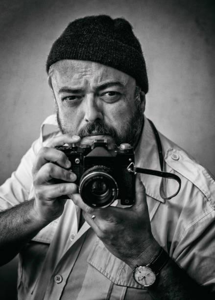 istock Vintage Photographer 1000912534