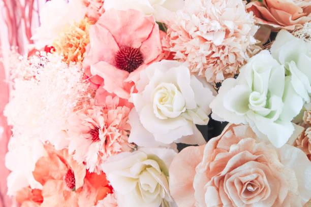 istock Beautiful bouquet flower for background 1000928732