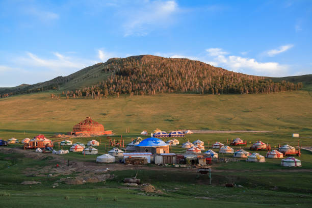 モンゴルの ulanbatro 市 - inner mongolia ストックフォトと画像